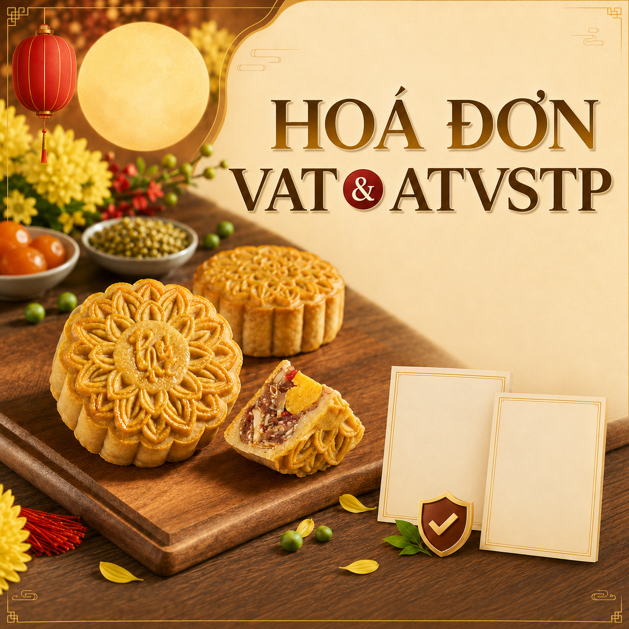 Hóa đơn VAT và chứng nhận an toàn vệ sinh thực phẩm — Châu Ngọc Khang